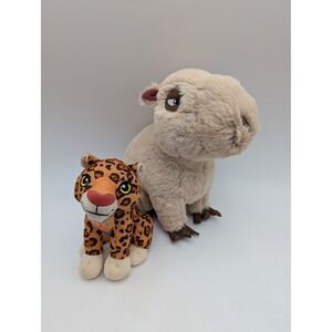 Disney Store Encanto Plush Chispi Capybara Mirabel Jaguar Lot Stuffed Animal Toy